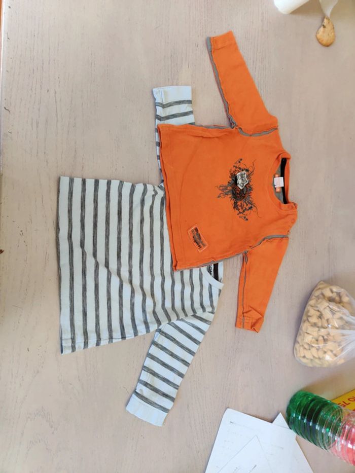 Lot pull manches longue