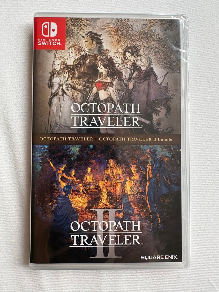 Octopath Traveler 1 et 2 NEUF Jeu Nintendo Switch