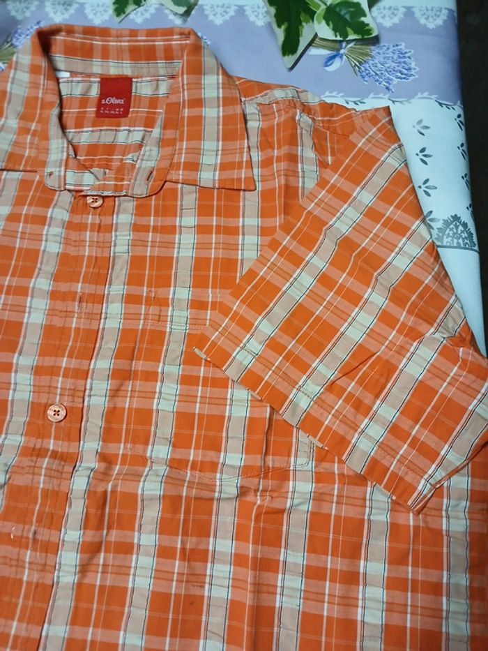 Chemise courte manche homme S.Oliver taille XXL - photo numéro 6