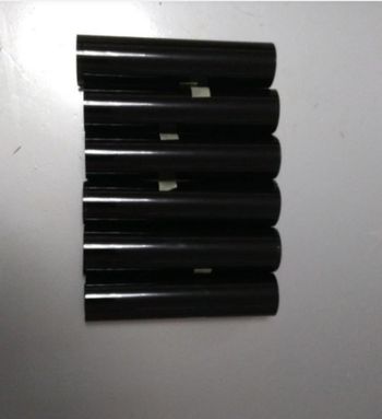 6 rouleaux vinyles adhésifs  permanent noirs pour cricut joy