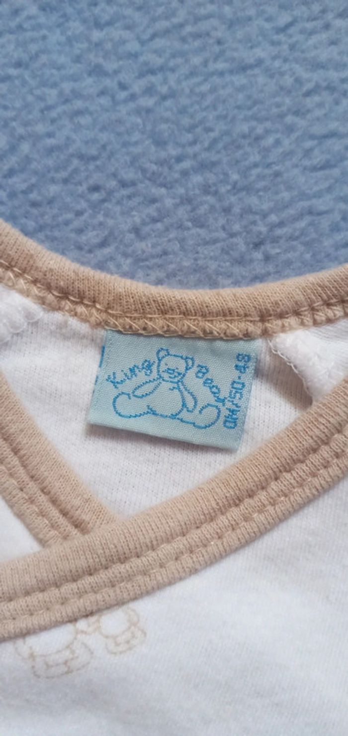 Lot de 2 bodies King bear taille 0 mois - photo numéro 4