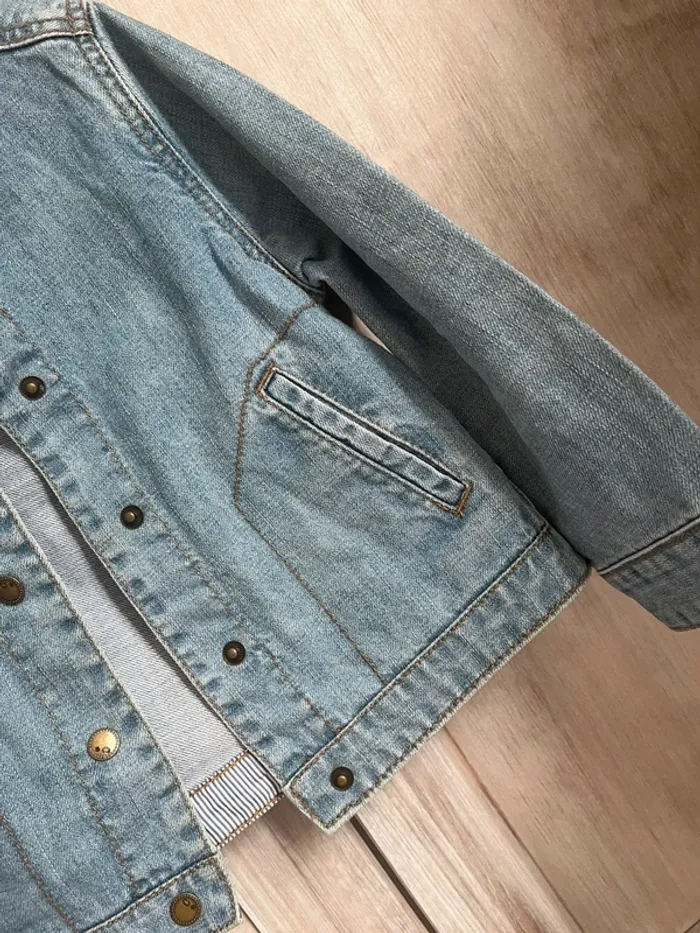 Veste en jeans t. 4 ans - photo numéro 2