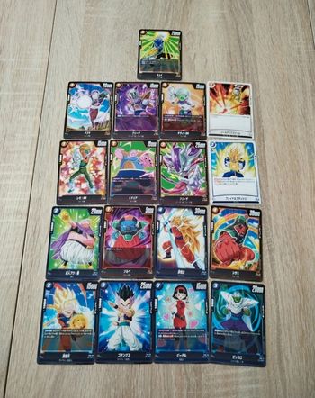Lots de carte dragon ball super card game