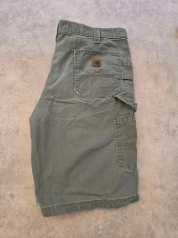 Short Carhartt W38 FR48 kaki Homme Men SHO089