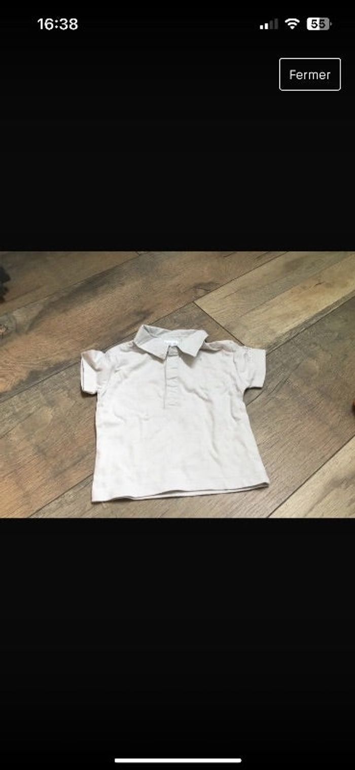 Polo blanc
