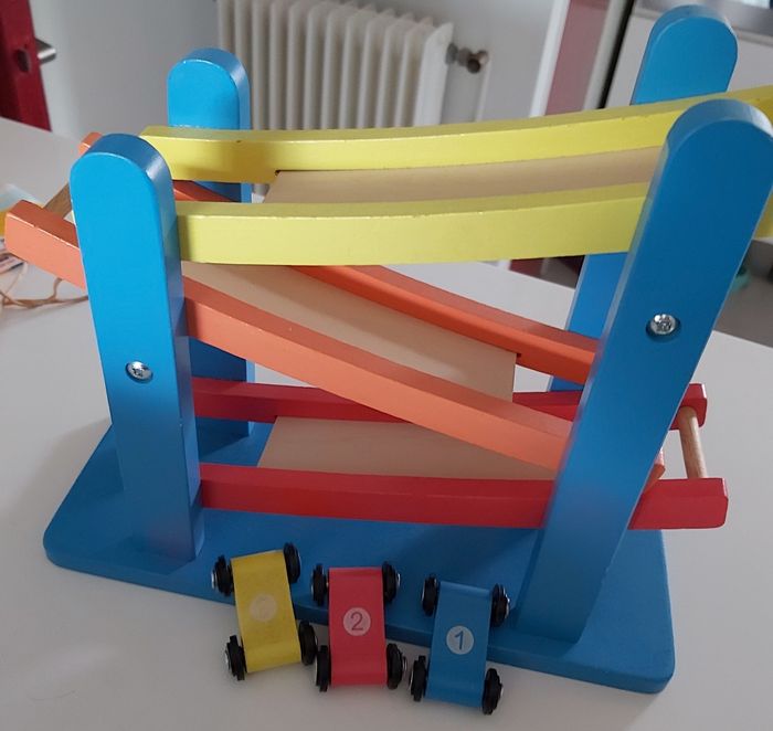 Rampe de course en bois