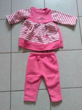 Ensemble fille rose