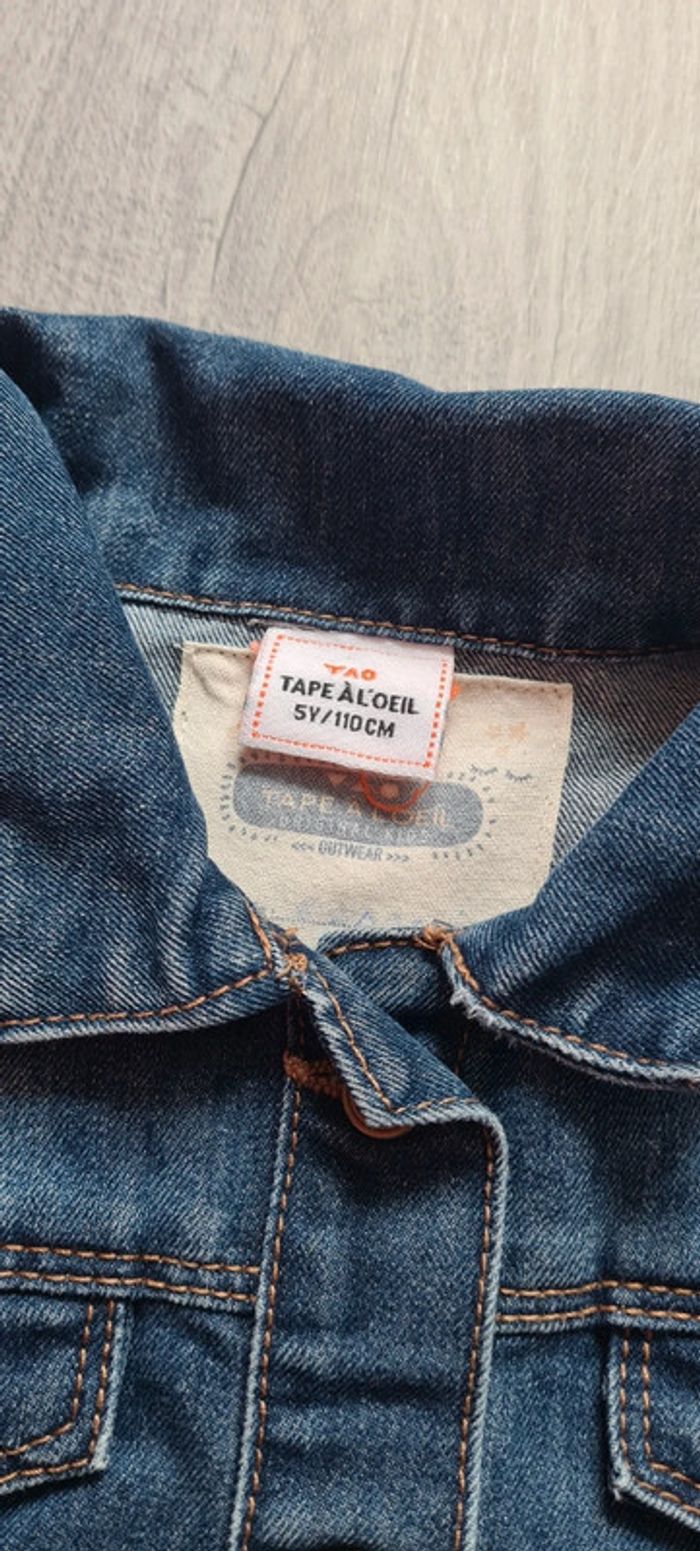 Veste en jean TAO 5 ans - photo numéro 3