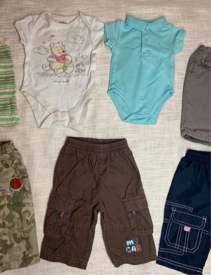 Lot de 4 pantalons et 3 hauts pour bébé (3 mois) - photo numéro 3