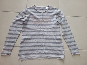 Pull fin Okaidi 10 ans