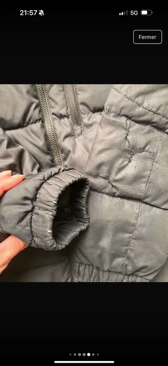 Polo Ralph Lauren doudoune noir capuche amovible duvet et plume 6 ans garçon fille - photo numéro 10
