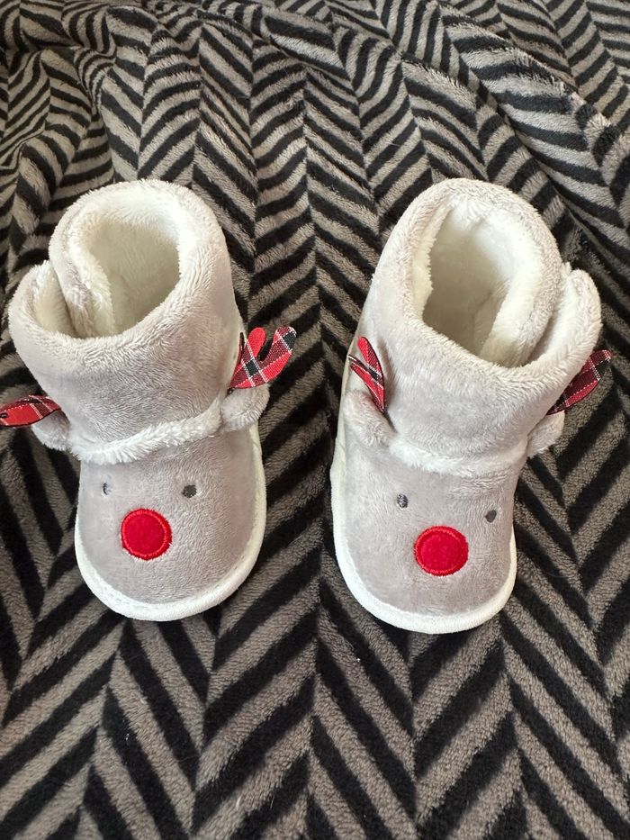 Chaussons Renne de Noel - photo numéro 2