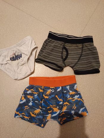 2 caleçon+1 slip