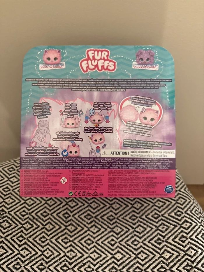 Spin Master - FurFluffs Peluche interactive Chaton Rose - photo numéro 2