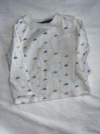 T shirt voiture Kiabi 9mois