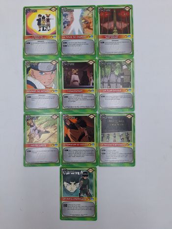 Lot 112 : 10 x Naruto FR Vintage 2006
