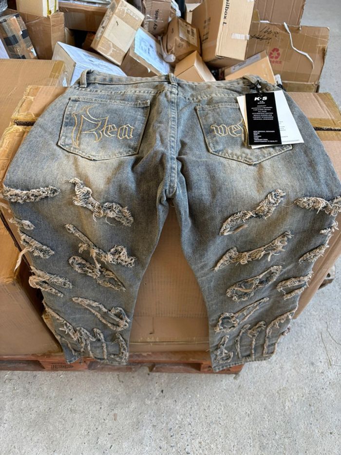 🔥 Jean effet destroy ultra stylé 🔥 - photo numéro 2