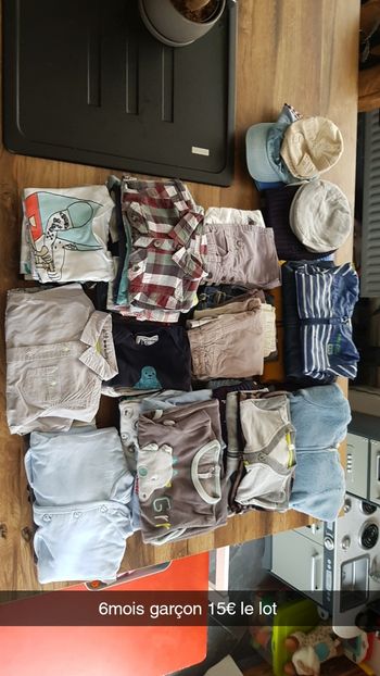 Vêtements 6mois garçons
