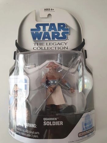Figurine star wars: quarren soldier