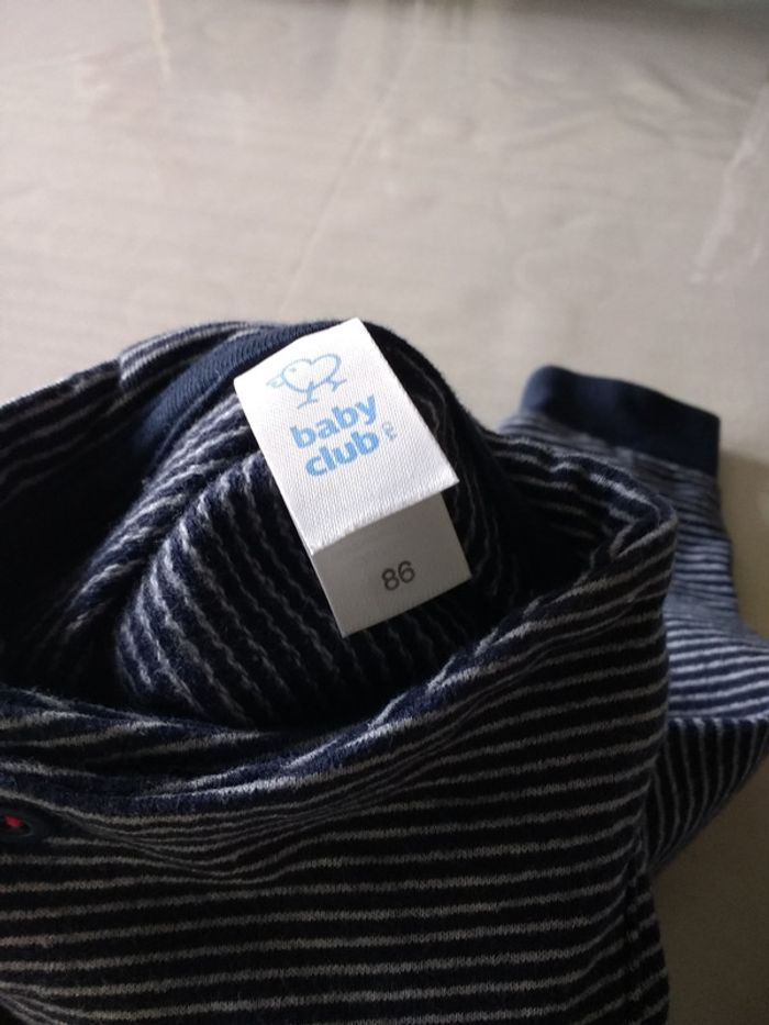 Très joli pull rayé baby club style marin - photo numéro 3