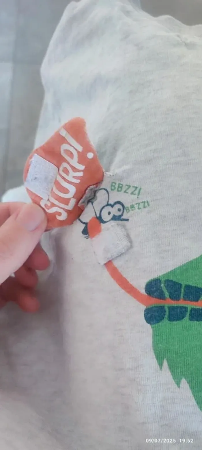 🦎 T-shirt lézard – Garçon 12 ans - photo numéro 2