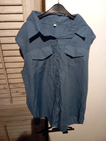 Chemisier sans manche 3XL