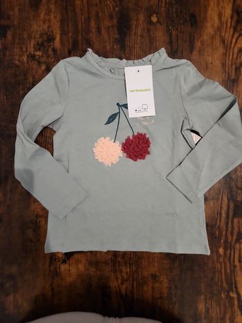 Tee-shirt manche longue fille Verbaudet