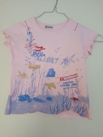 T-shirt Alphabet 5 ans