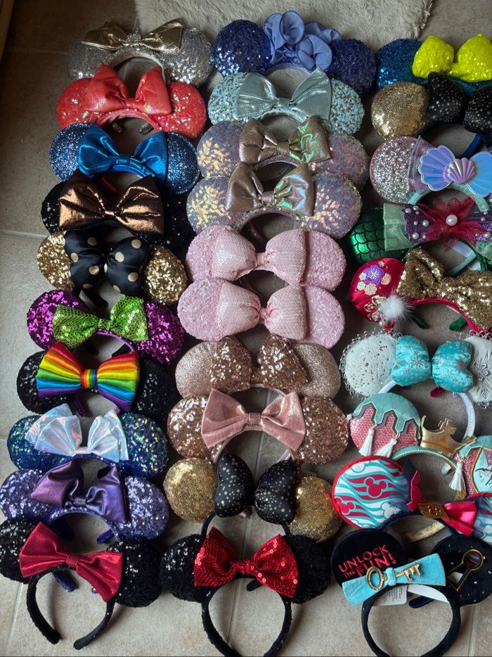 Serre tête Disney oreilles Minnie ears disneyland - photo numéro 3