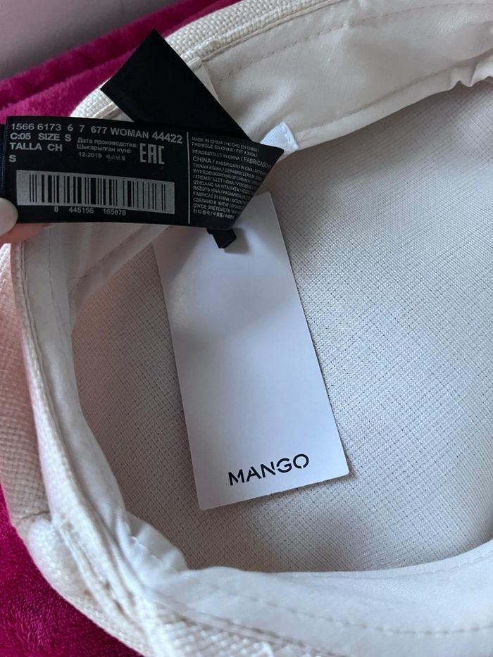 Magnifique casquette taille S Mango - photo numéro 8