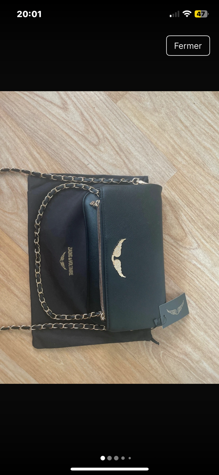 Sac Zadig et voltaire neuf avec facture