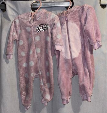 Lot de 2 combinaisons bébé fille 