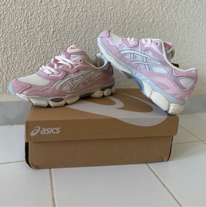 Chaussure Asics gel nyc rose - photo numéro 3