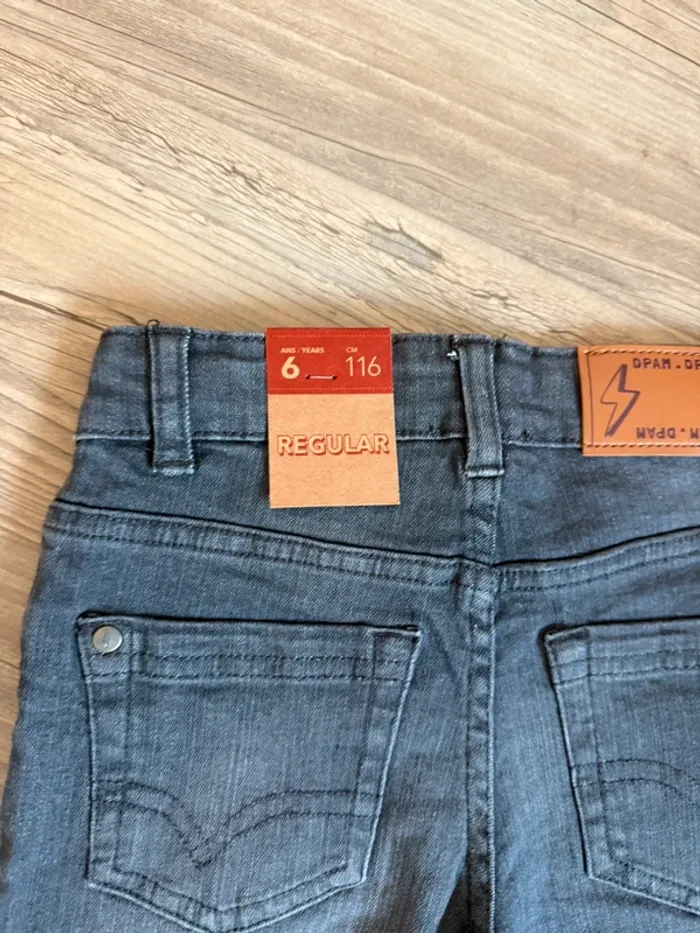 Pantalon jean Du Pareil Au Même 6 ans - photo numéro 4