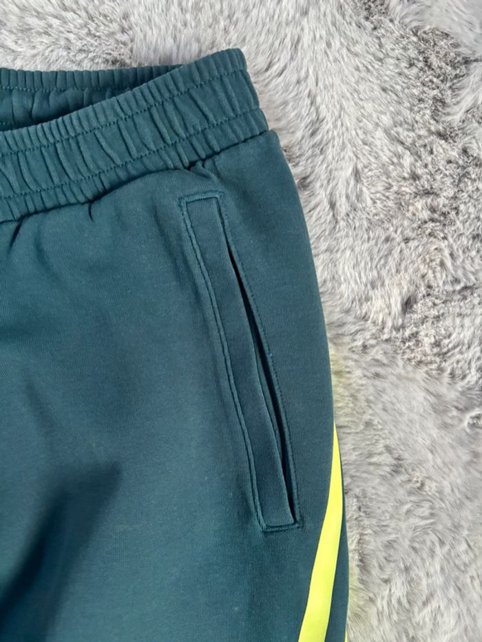 Jogging Adidas – Vert & Jaune – Taille S - Homme - photo numéro 2