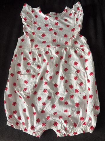Combishort fleurs