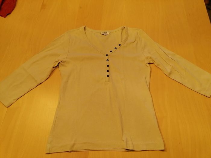 Tee shirt beige Zamba