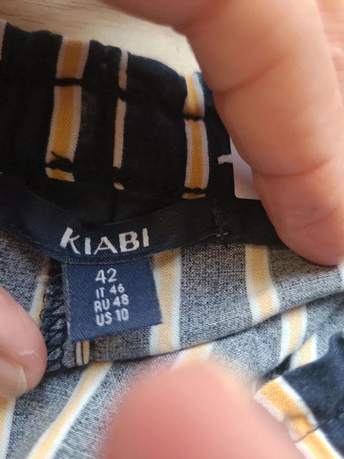 Pantalon rayé Kiabi - photo numéro 6