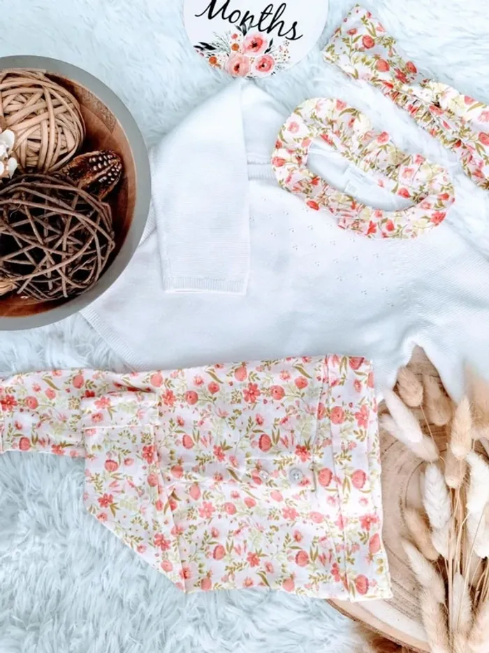 Ensemble complet 3 pièces sergent major fille 6 mois 🎀 - photo numéro 3