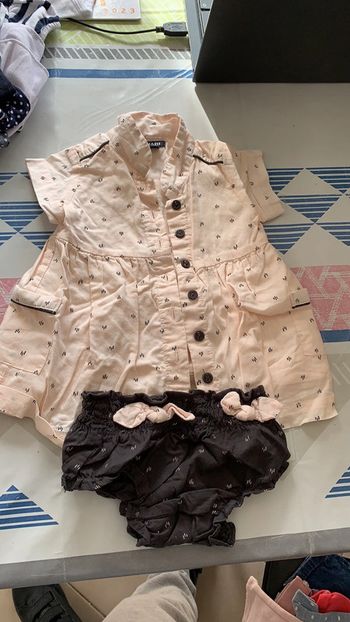 Ensemble robe et bloomer