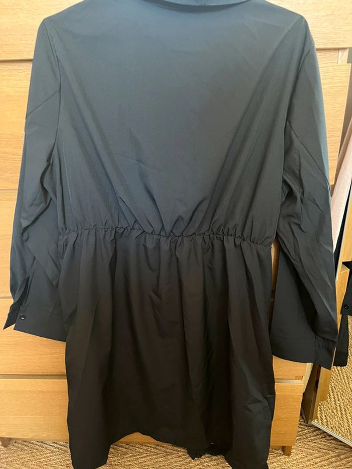 Robe chemise noir Shein - photo numéro 3