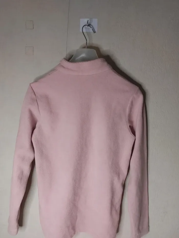 Veste douce rose "oxylane" - photo numéro 3