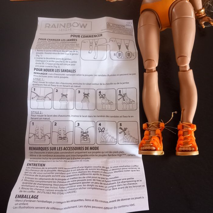 Poupée Rainbow High  n 4 Meena fleur - photo numéro 6