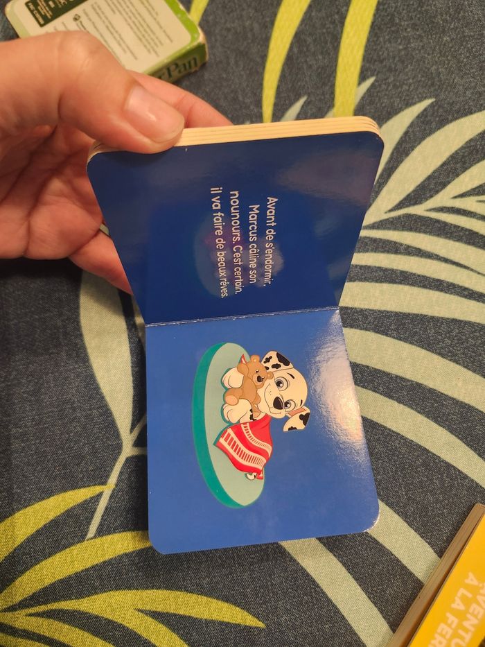 Lot 5 mini livres enfant pokemon pat patrouille peter pan - photo numéro 9