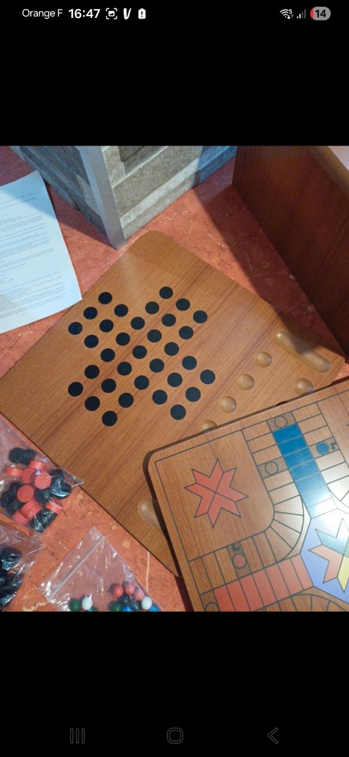 Jeu 10 en 1 holzspieldbox - photo numéro 4