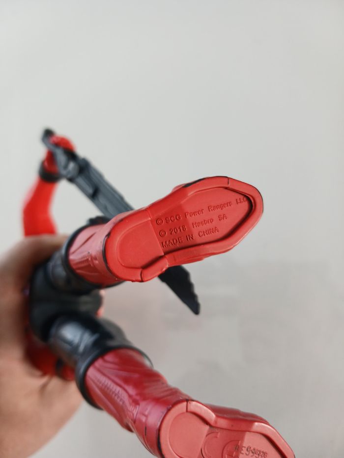 Figurine Power Rangers Beast Morphers - Ranger Rouge (Hasbro) - 30 cm - photo numéro 7
