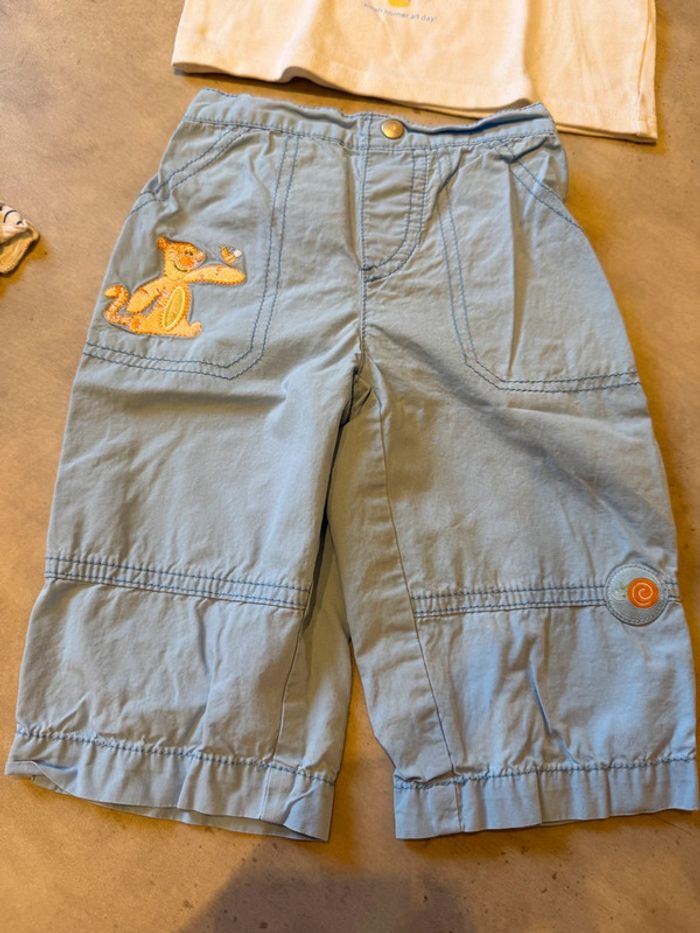 Ensemble t-shirt et pantalon bébé Winnie l’ourson Disney 3/6 mois - photo numéro 4