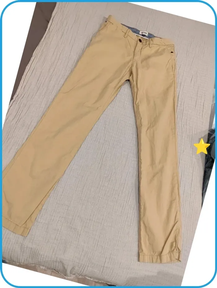 Pantalon Chinos beige - photo numéro 7