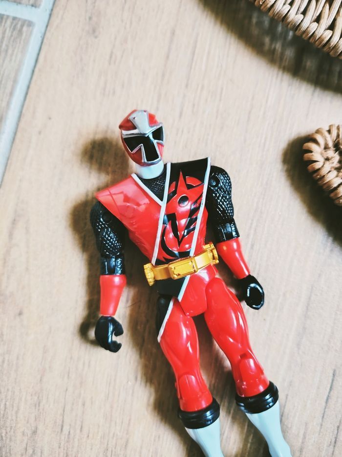 🙅 Power rangers ninja steel figurine articulée du ranger rouge - photo numéro 2