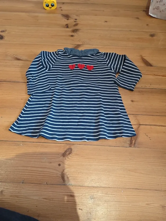 Lot de 3 robes manche longue en 12 mois. - photo numéro 6